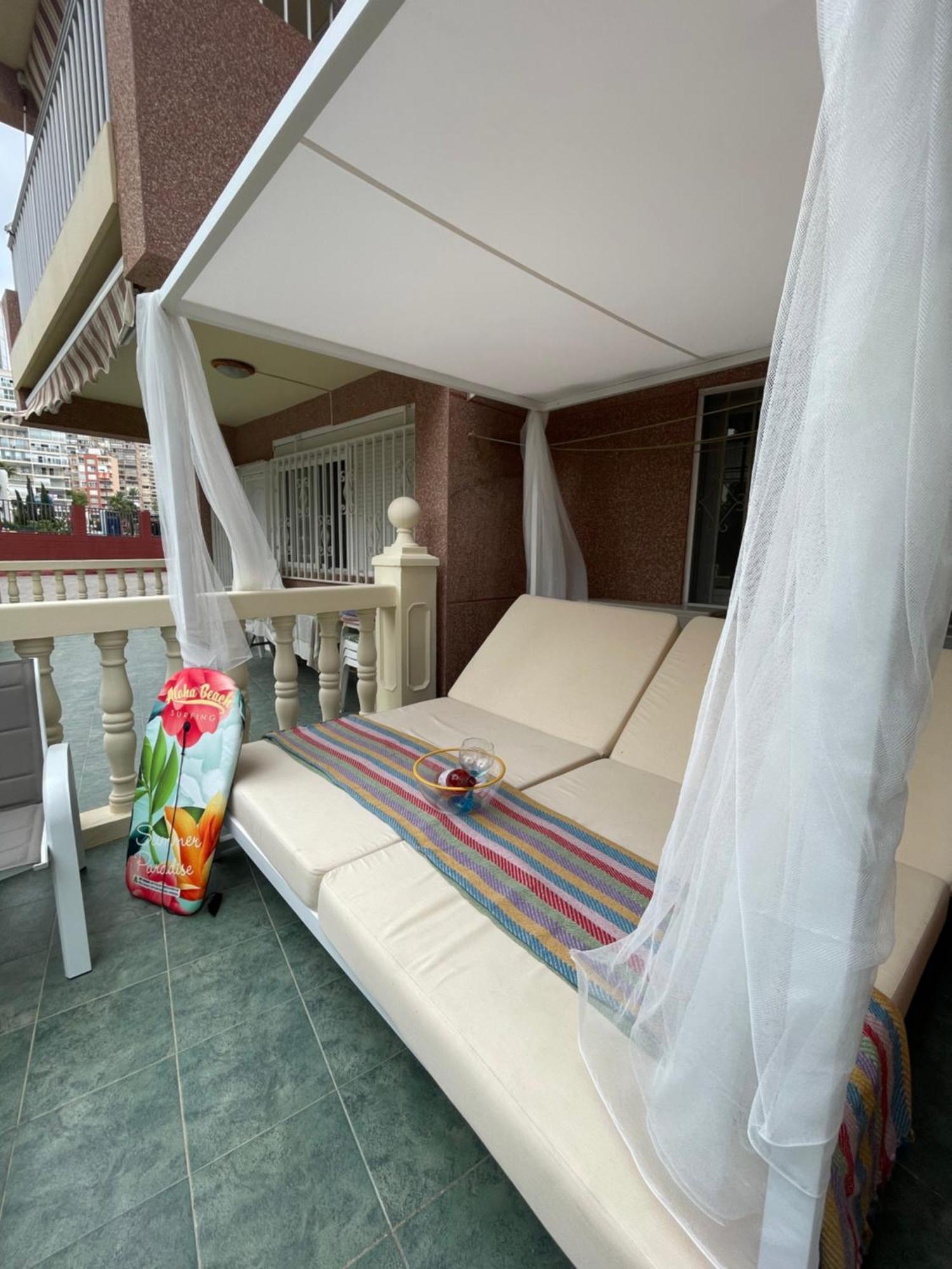 Super Terrace Levante Front Line Apartment Los Ranchos Self Check-In, Free Parking Benidorm Eksteriør billede